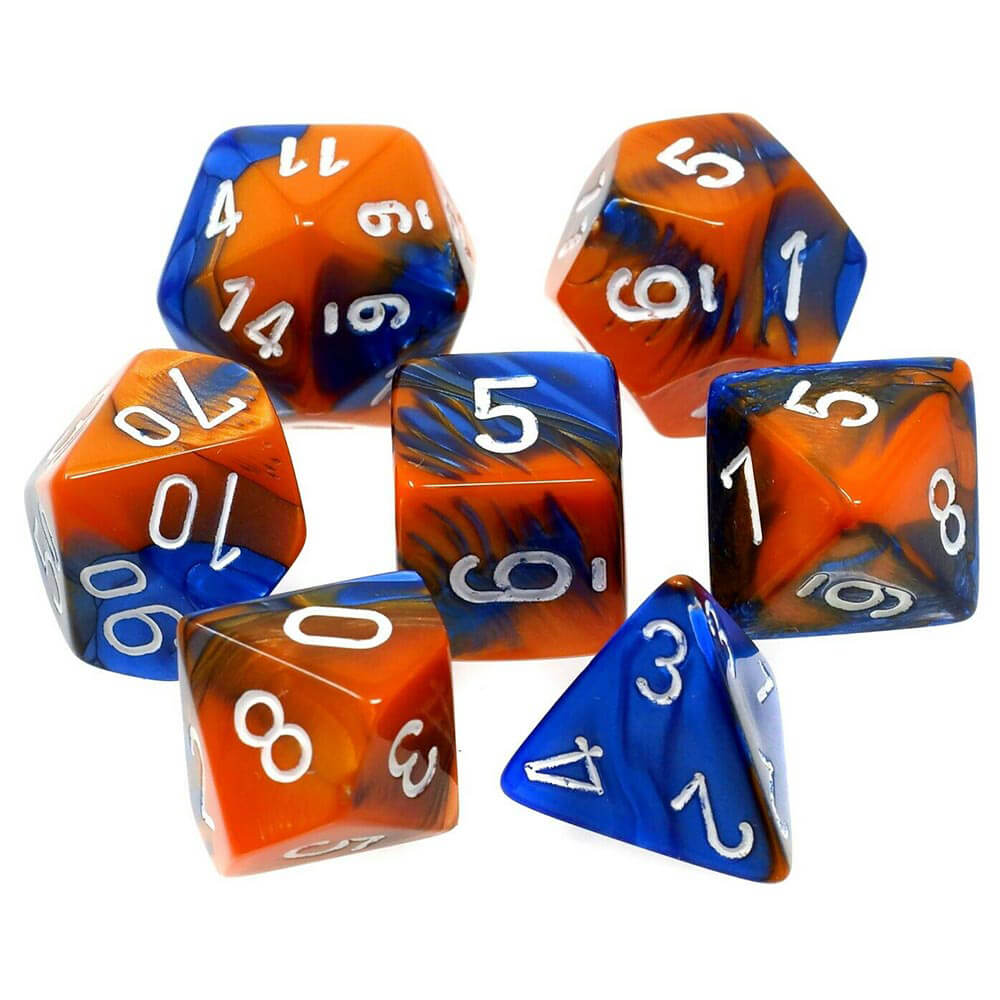 D7 die set terninger gemini poly (7 terninger)