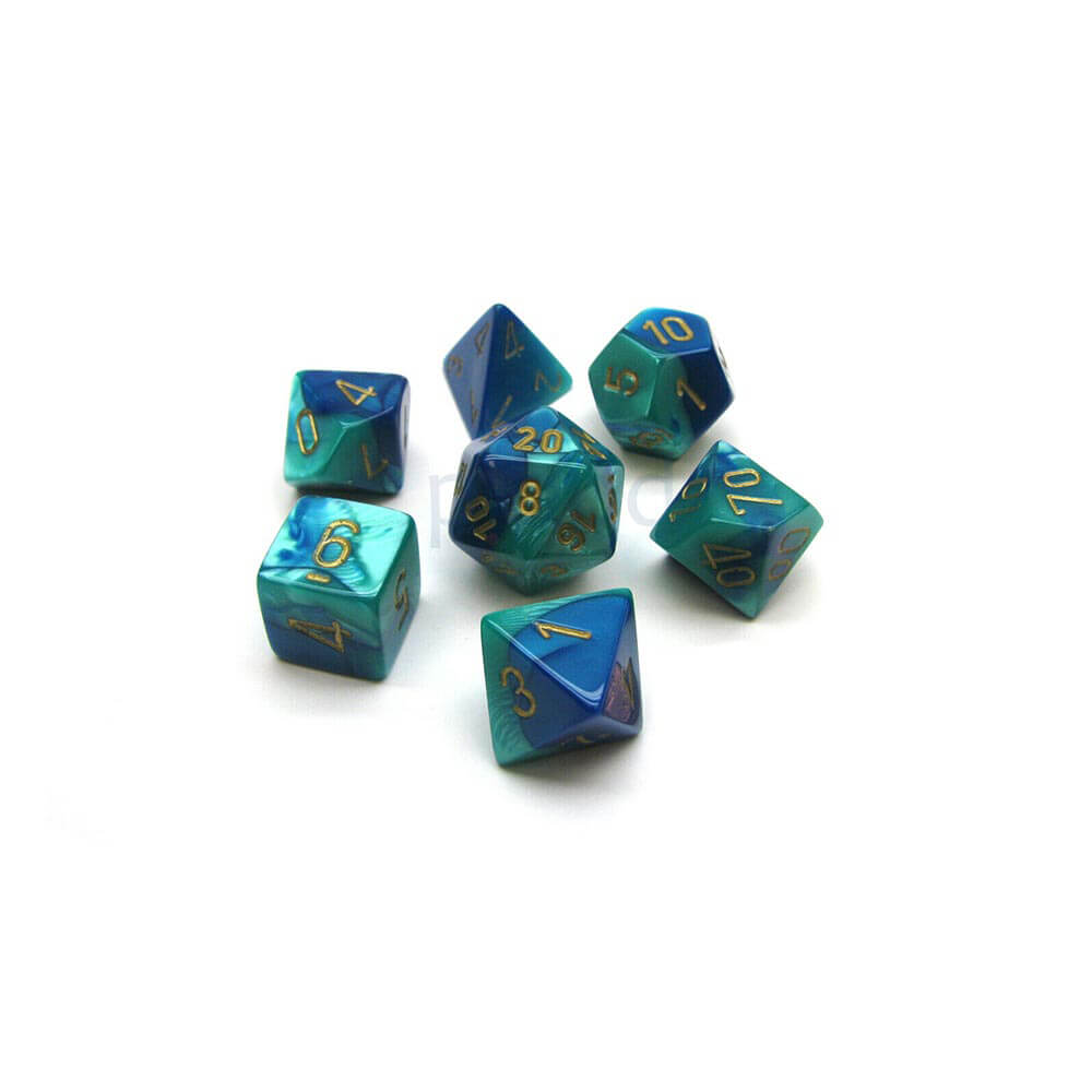 D7 Definir Dice Gemini Poly (7 Dados)