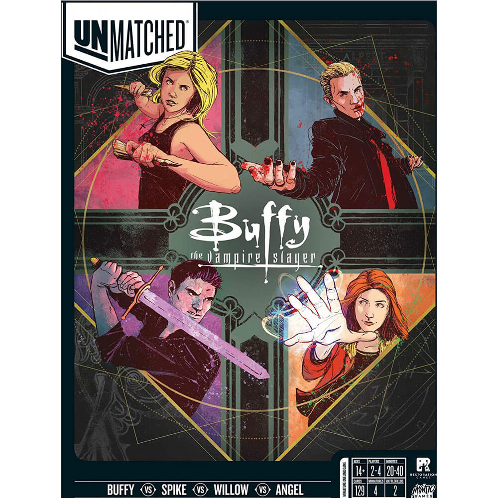 Unmatched Buffy the Vampire Slayer Board Game