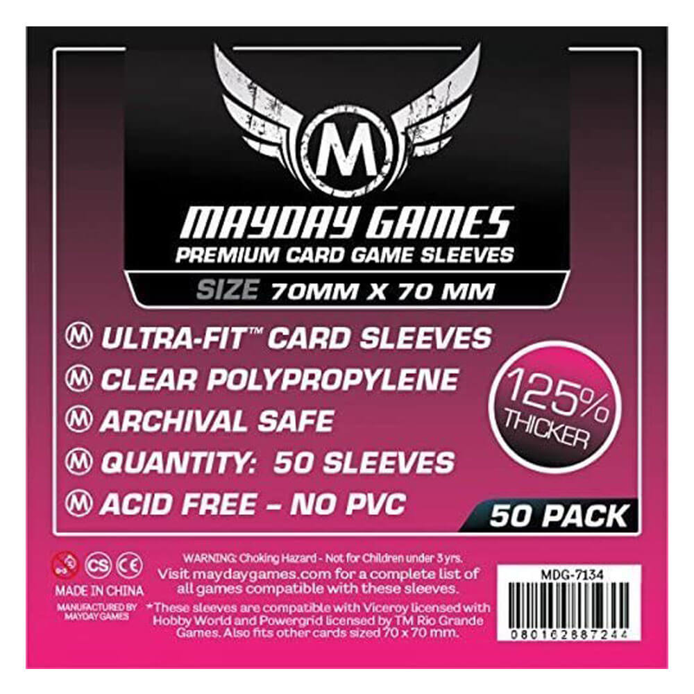 Mayday: 50 Premium Small Square Card Sleeves