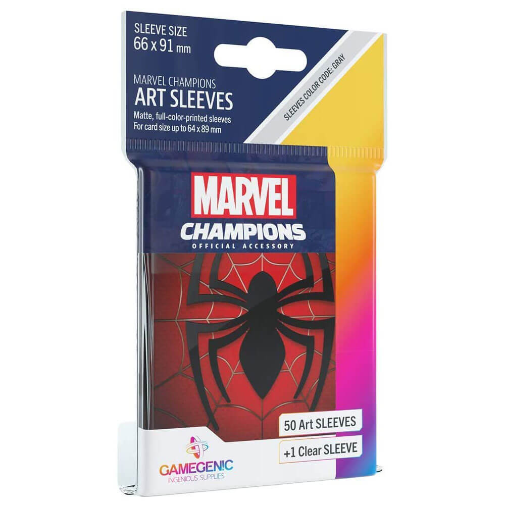 Maniche d'arte Marvel Champions (50/pacchetto)