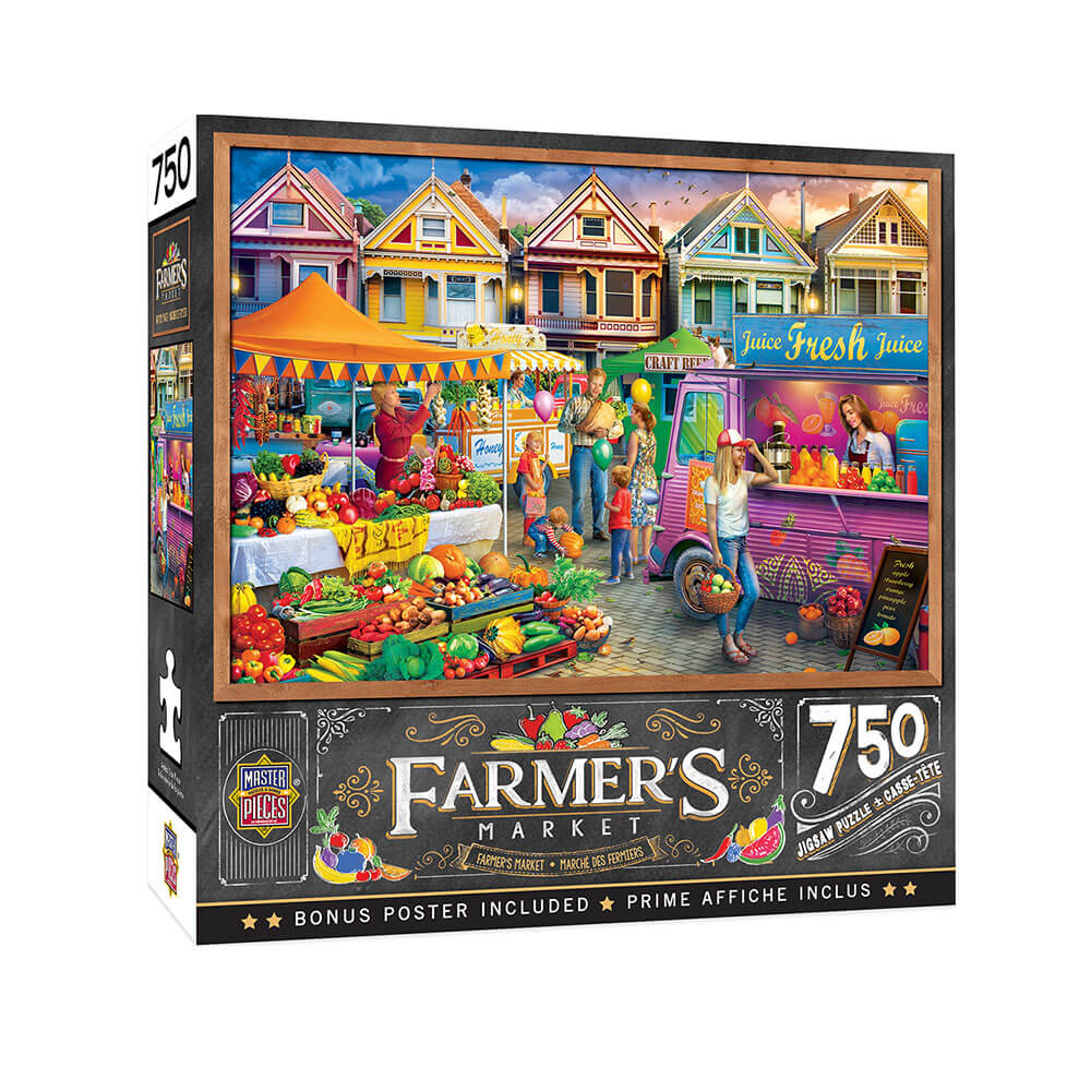 Puzzle di mercato degli agricoltori (750 pezzi)