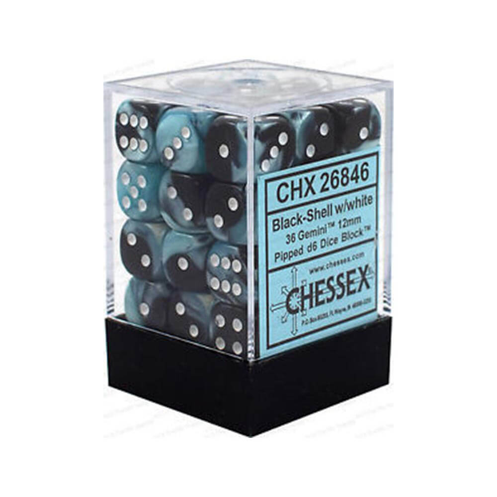 D6 DICE GEMINI 12 mm (36 dados)