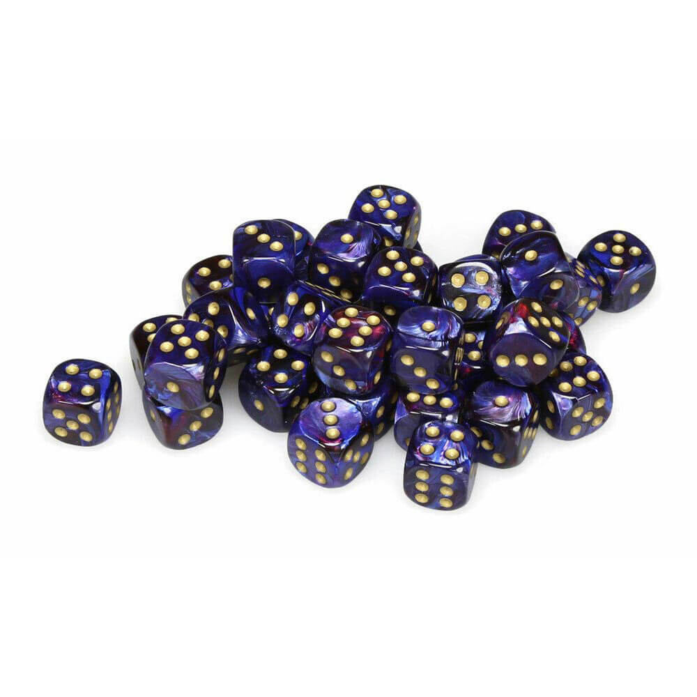 D6 DICE Scarab 12mm (36 dados)