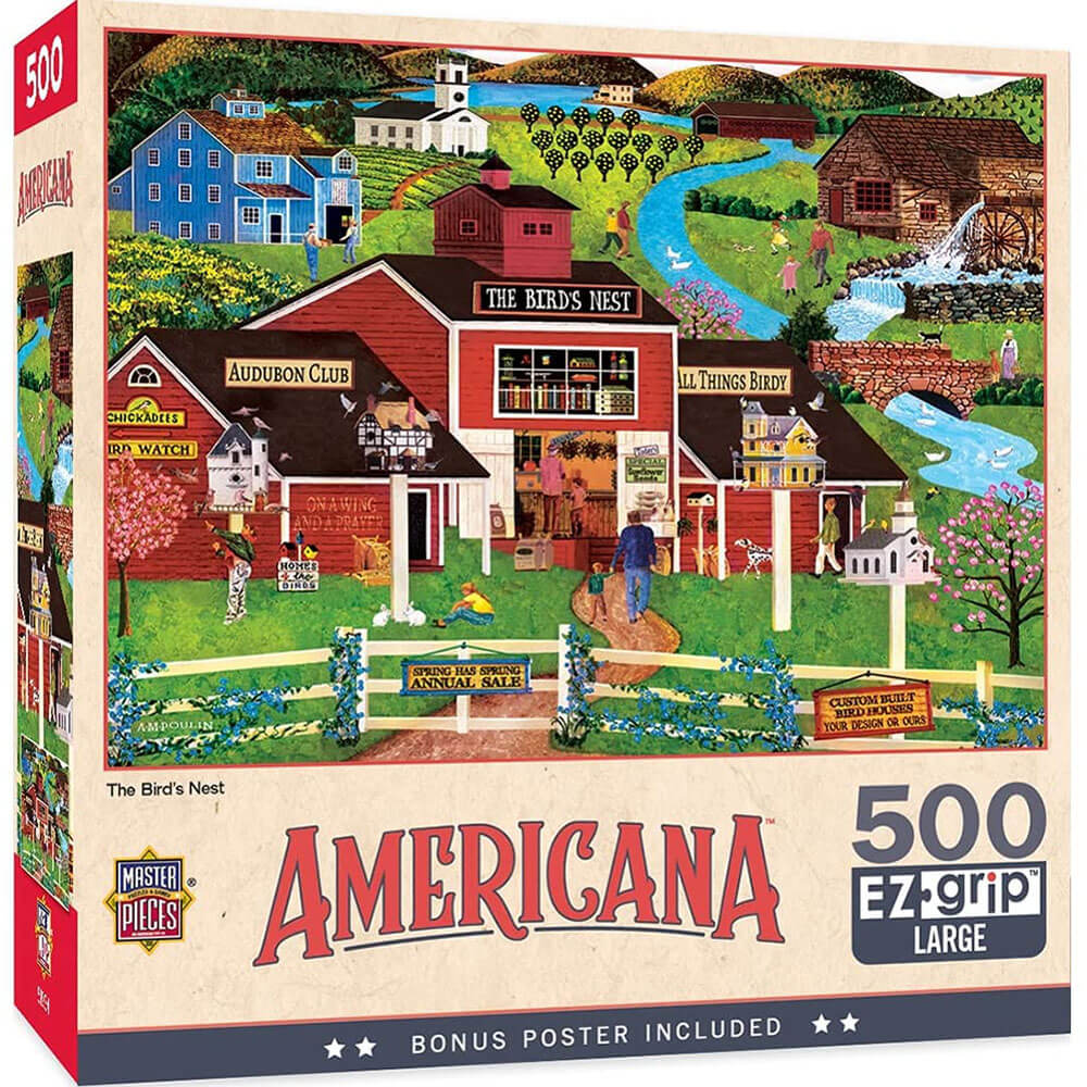 Masterpieces ezgrip americana 500pc puzzel