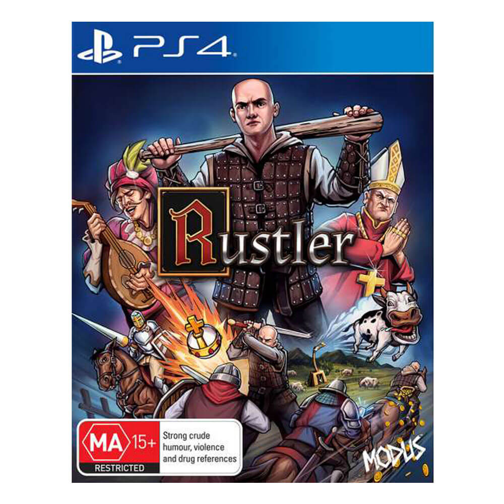 Juego de caballos de Rustler Grand Theft