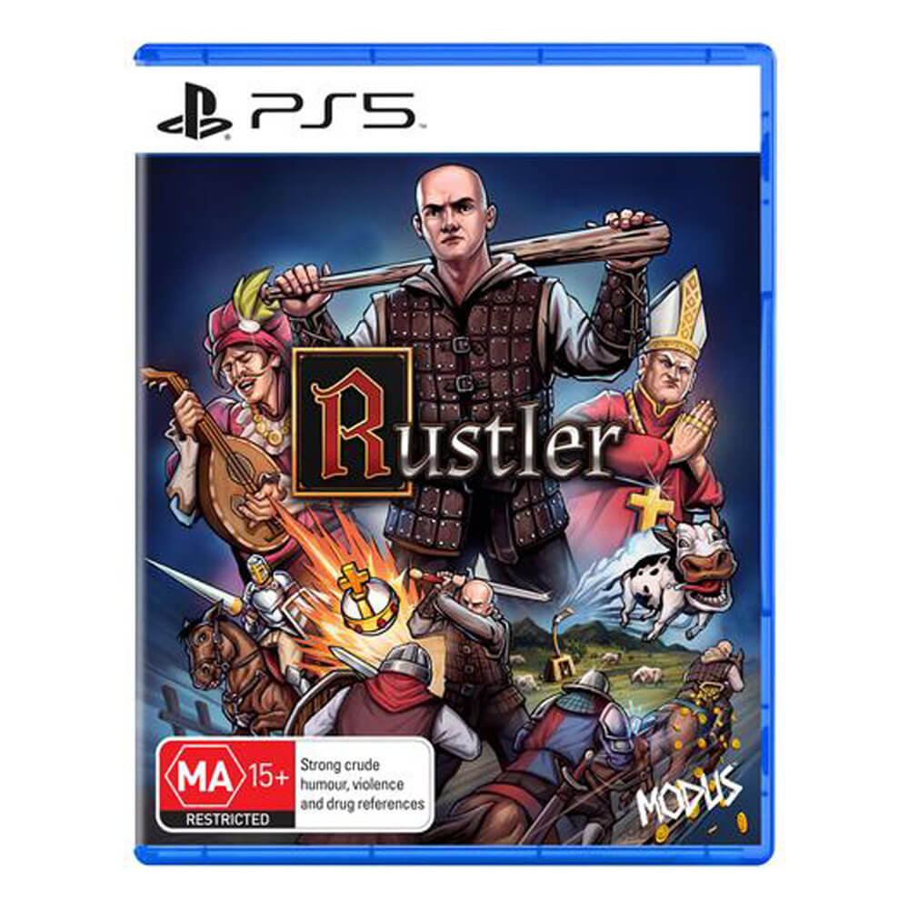 Juego de caballos de Rustler Grand Theft