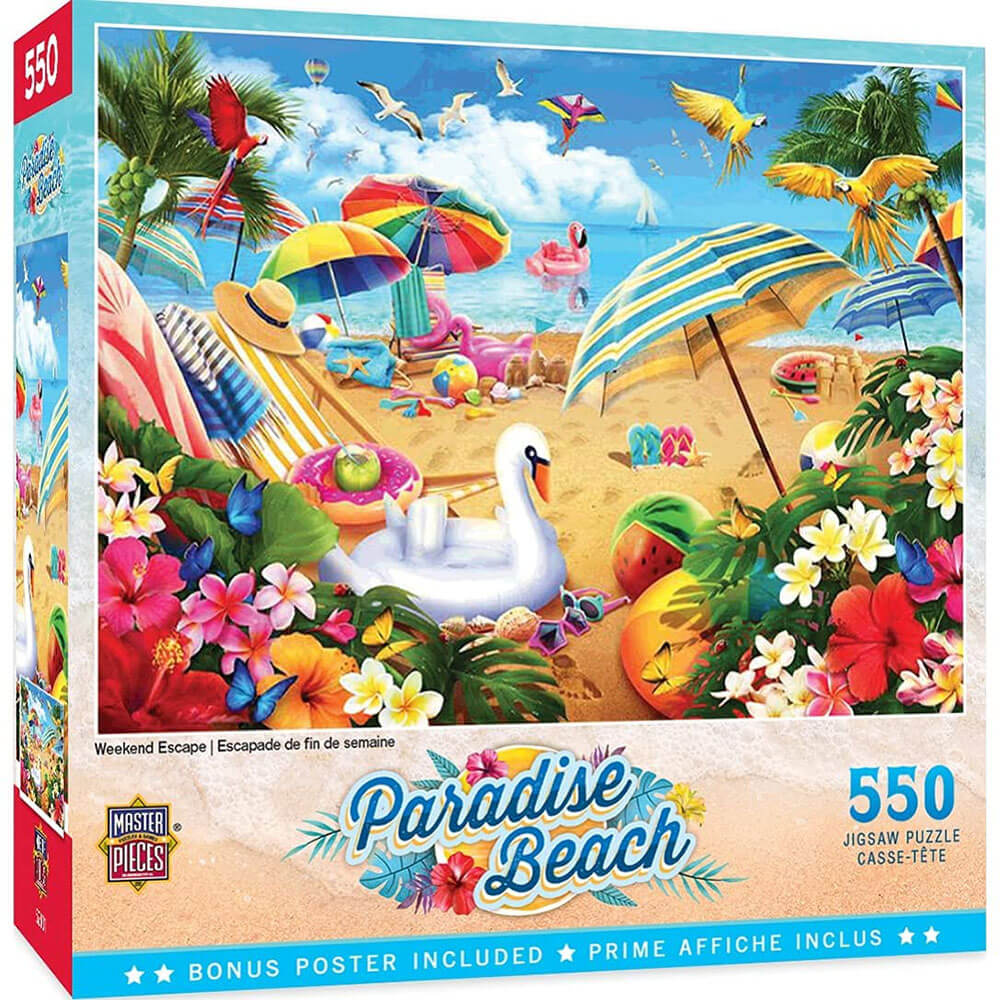 Arcydzieła Paradise Beach 550pc Puzzle