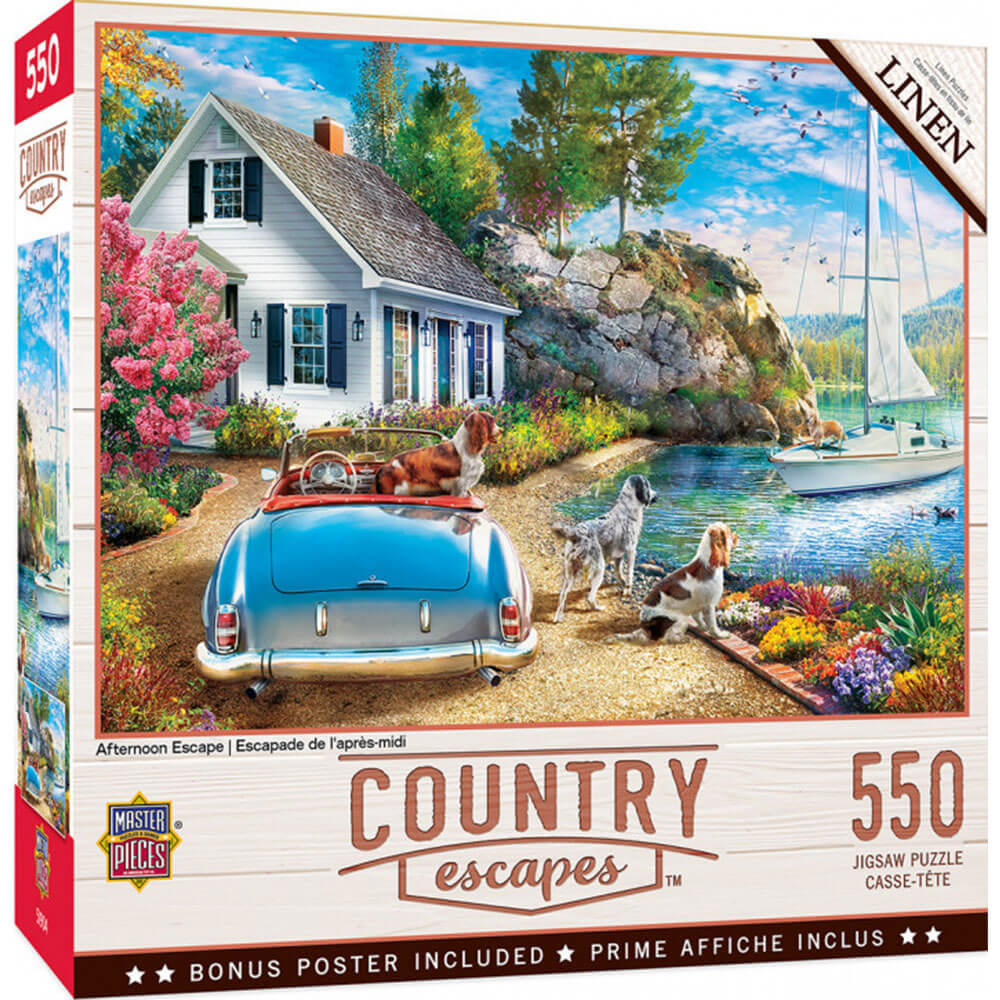 Capolavori country fuoriesce da 550 pc puzzle