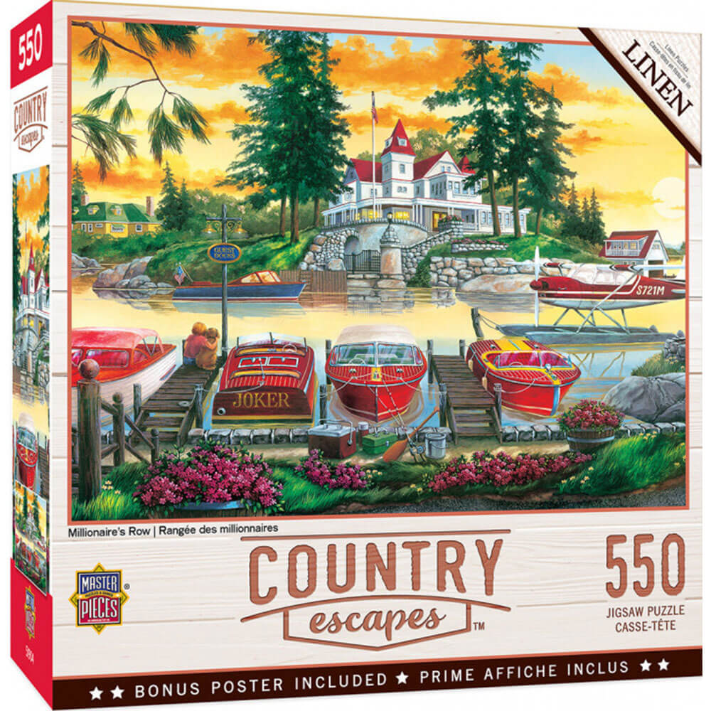 Capolavori country fuoriesce da 550 pc puzzle