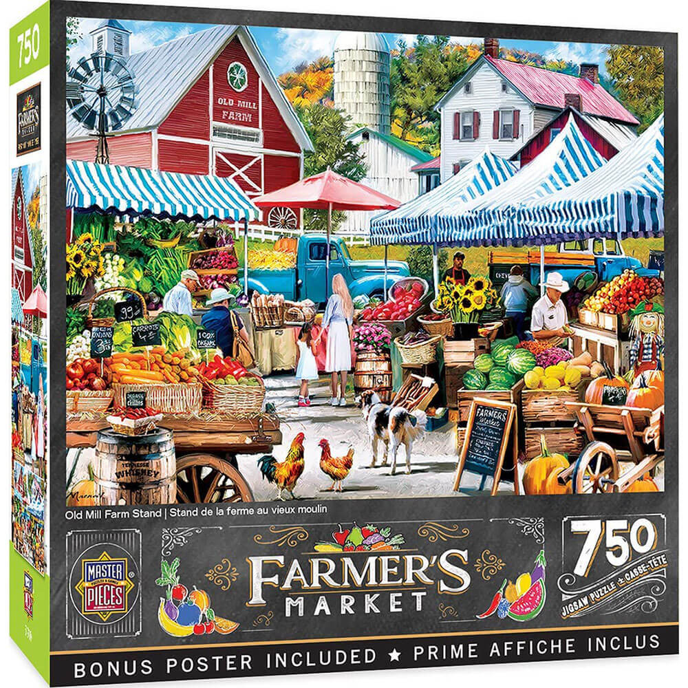 MasterPieces Farmer's Market 750-teiliges Puzzle