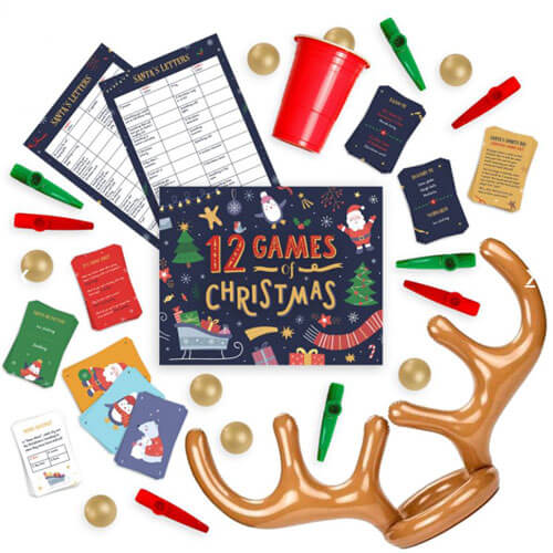 12 Games of Christmas Party Game