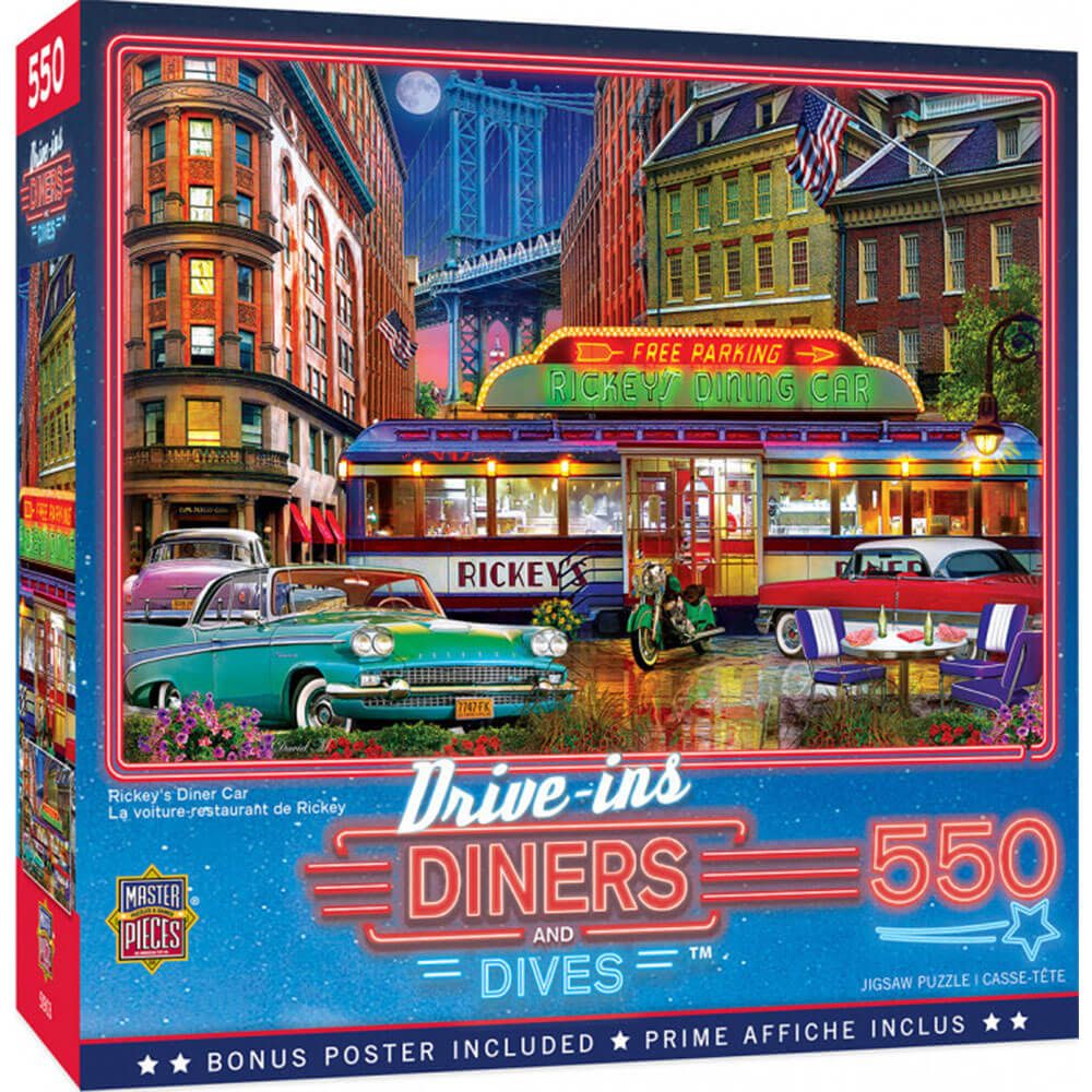 Drive-In Diners & Dives 550pc Rompecedia