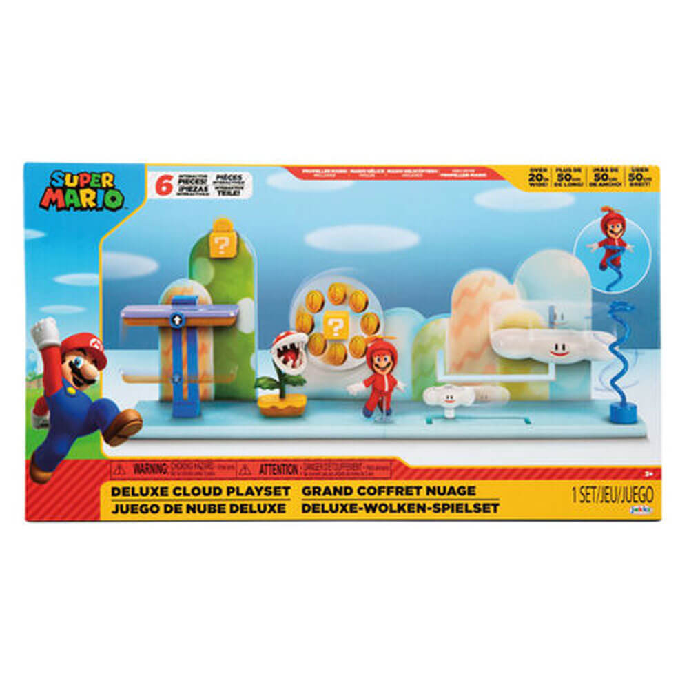 World of Nintendo Super Mario Cloud Playset