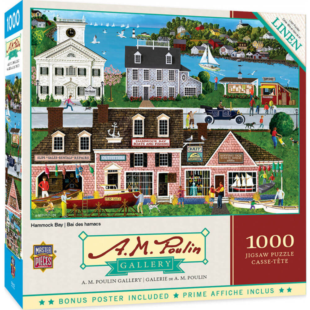 MasterPieces AM Poulin 1000-teiliges Puzzle