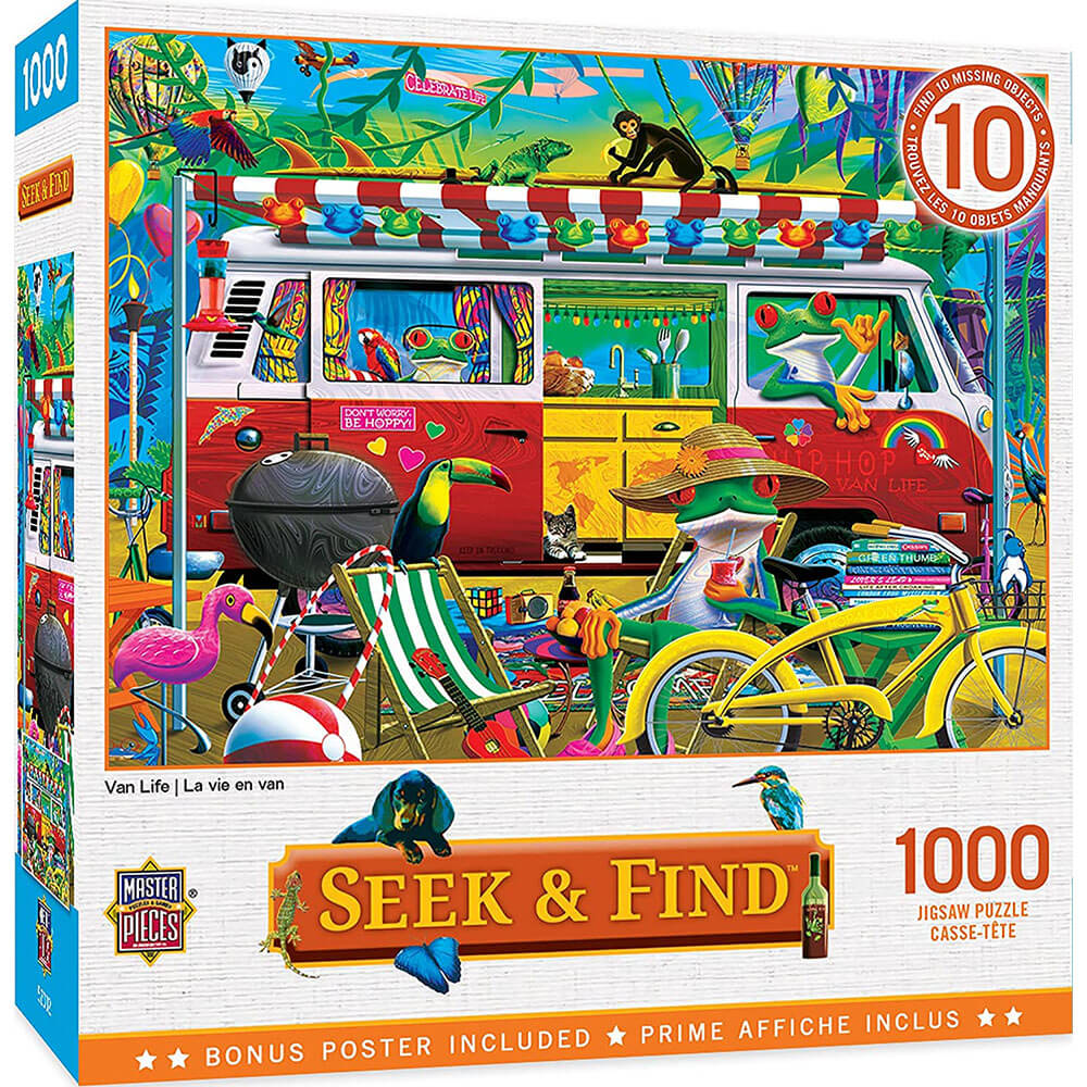 MasterPieces Seek & Find 1000pc Puzzle