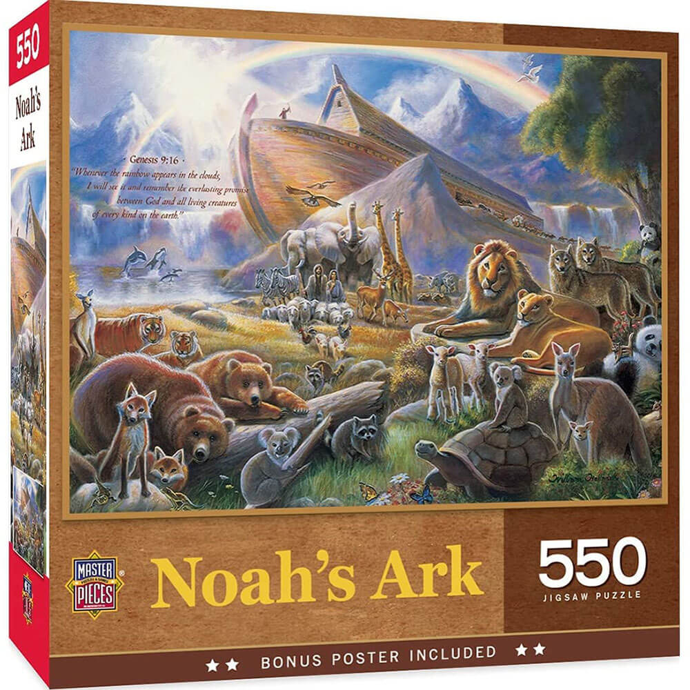 Arcydzieła inspirujące puzzle arki Noah