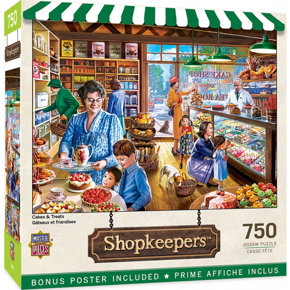 Arcydziele puzzle Shopeepers 750pc