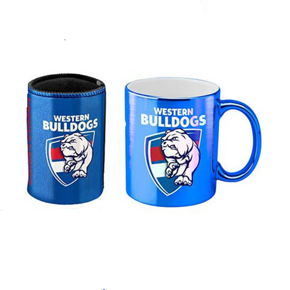 AFL Metallic Coffee Mok & Can Cooler Pack