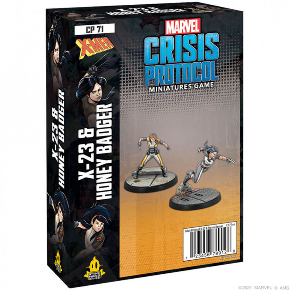 JOGO DE MINIATURA DE PROTOCOLO DE CRISIS DA CRISES Marvel