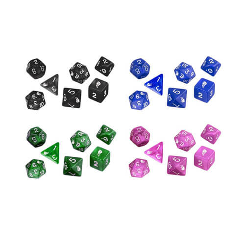 Power Rangers RPG 7 Dice Set