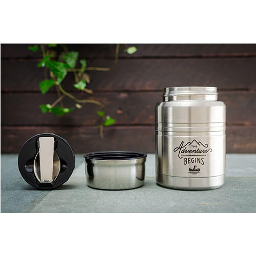 Gentlemen's Hardware Food Flask w/ Spoon (500mL)