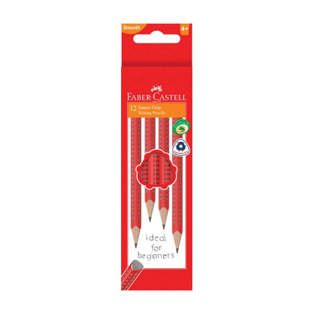 Faber-Castell Junior Grip Beginners Graphite Pencil (12pk)