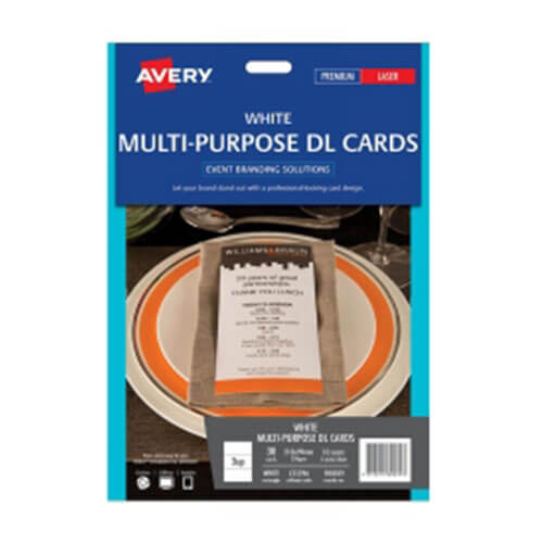 Avery Events & Branding Multipurpose Card 10pk