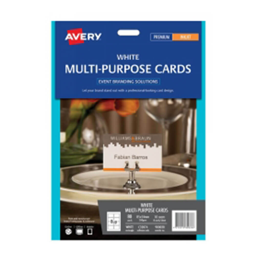 Avery Events & Branding Multipurpy Card 10pk