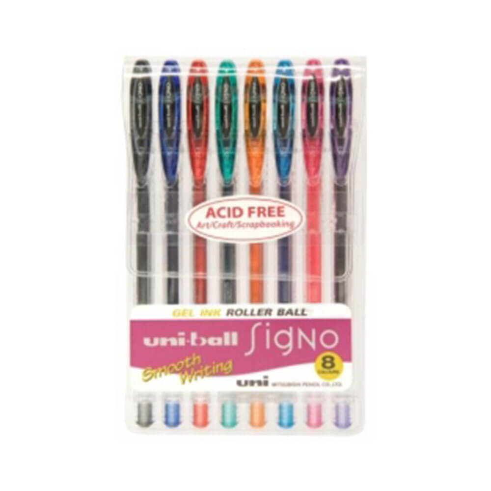 Uni-ball signo fijne gel pen diverse kleur