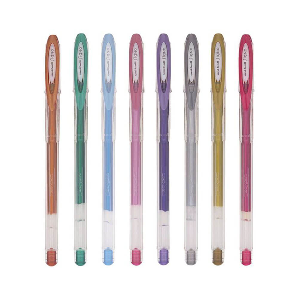 Uni-Ball Signo Noble Metalic Fine Pen Asorted