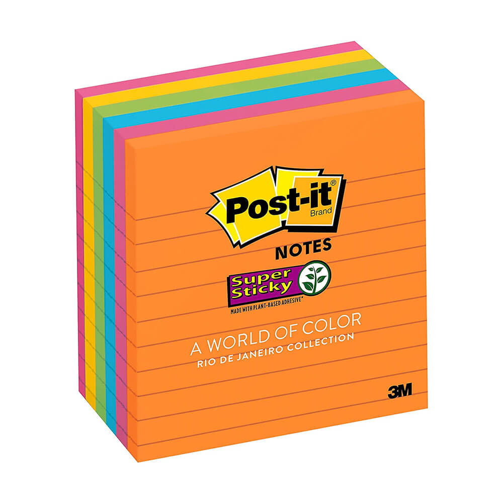 Note super appiccicose post-it 6pk