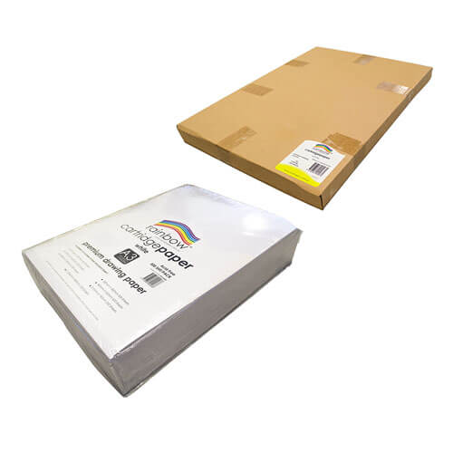 Rainbow Premium Cartridge Paper White 110gsm