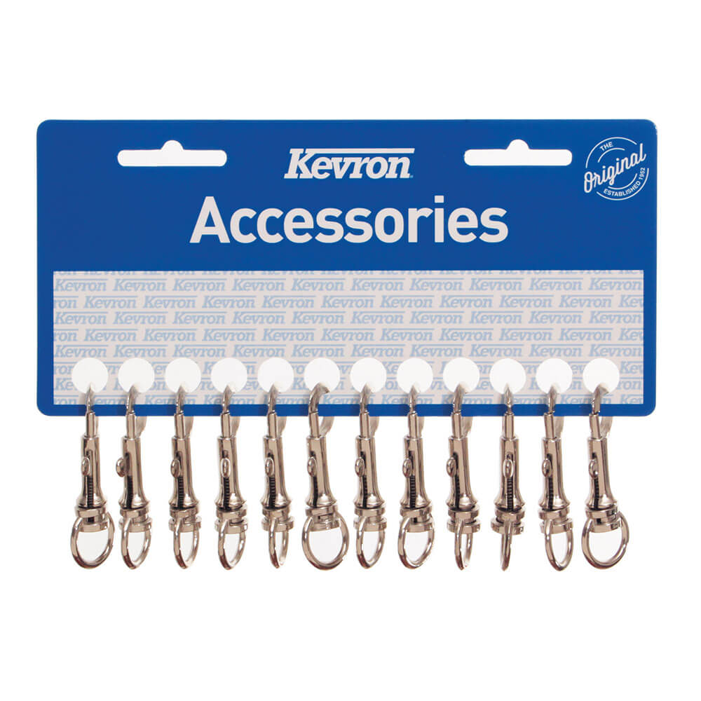 Kevron J-clips metal (12pk)