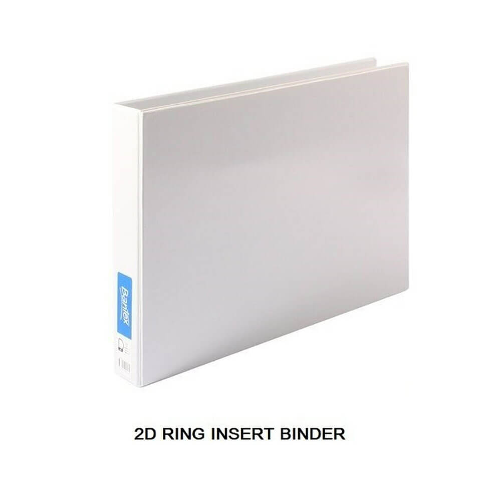 Bantex Landscape Insérer Binder blanc 38 mm A3