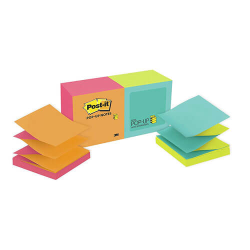 Post-it Pop-up Notes 76x76mm (12pk)