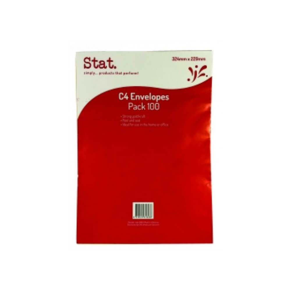 STAT Kraft Peel & Seal Envelope (100pk)