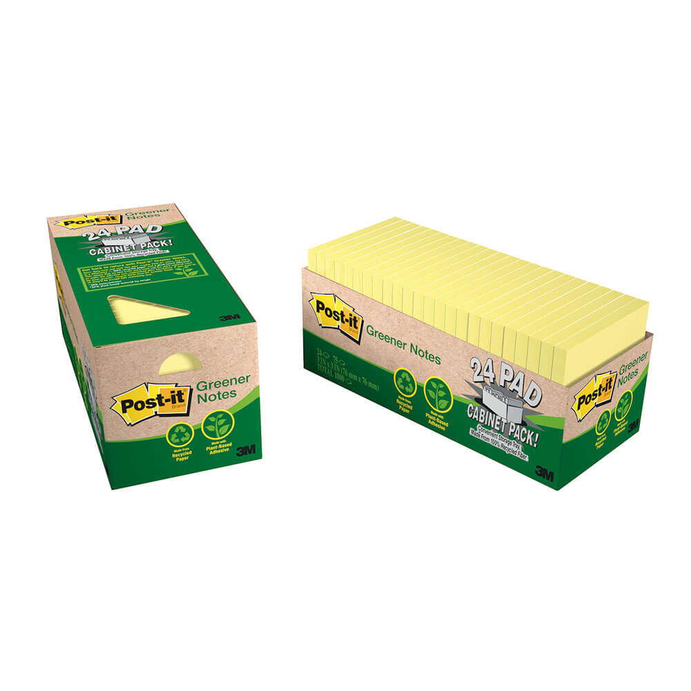 Post-it Notes Recycled 76x76mm