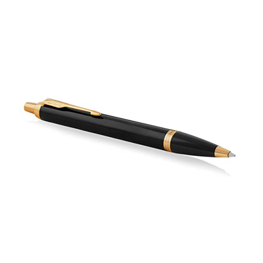 Parker IM BallPoint Pen Gold Trim (nero)