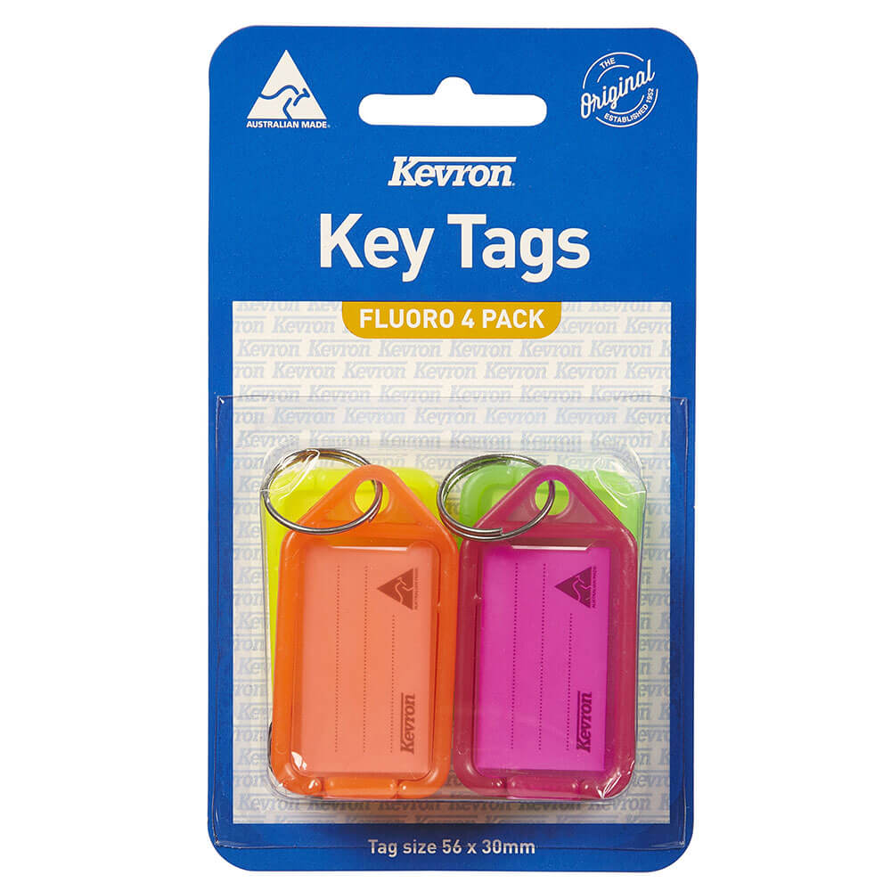 Tagi kluczy kevron 4pk (56x30 mm)