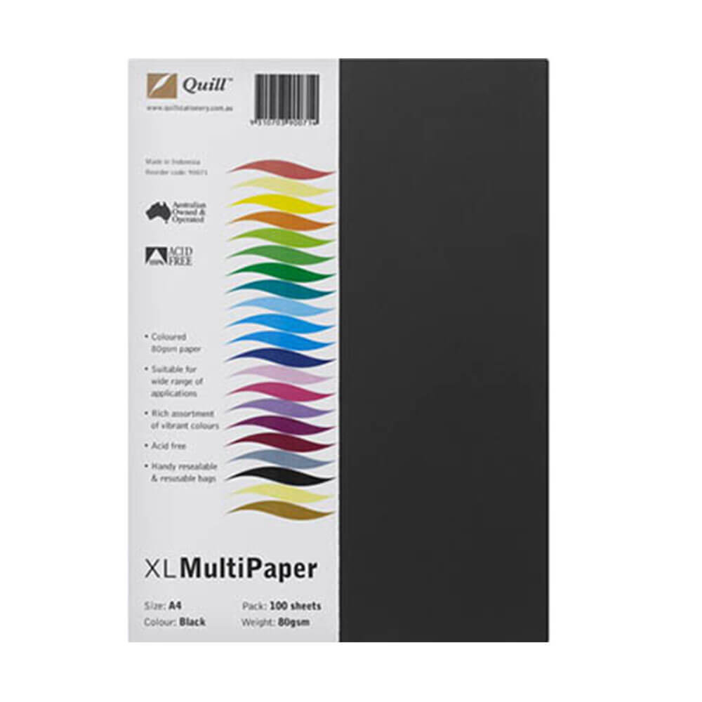 Quill Multioffice Paper 100PK 80GSM（A4）