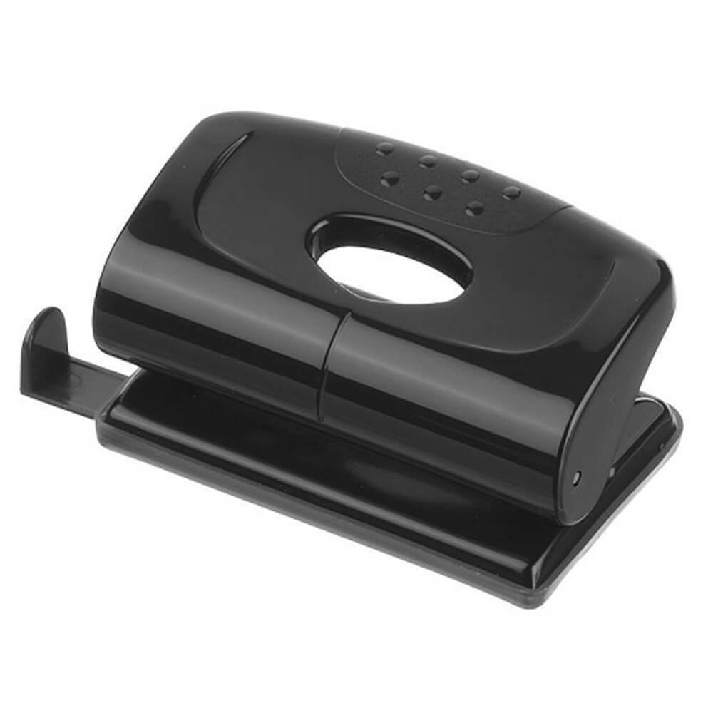 Marbig 2 Hole Puncher 12 Sheets (Black)