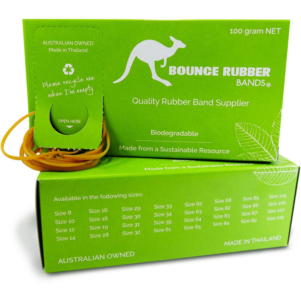 Bounce Rubber Bands 100g (taille assortie)