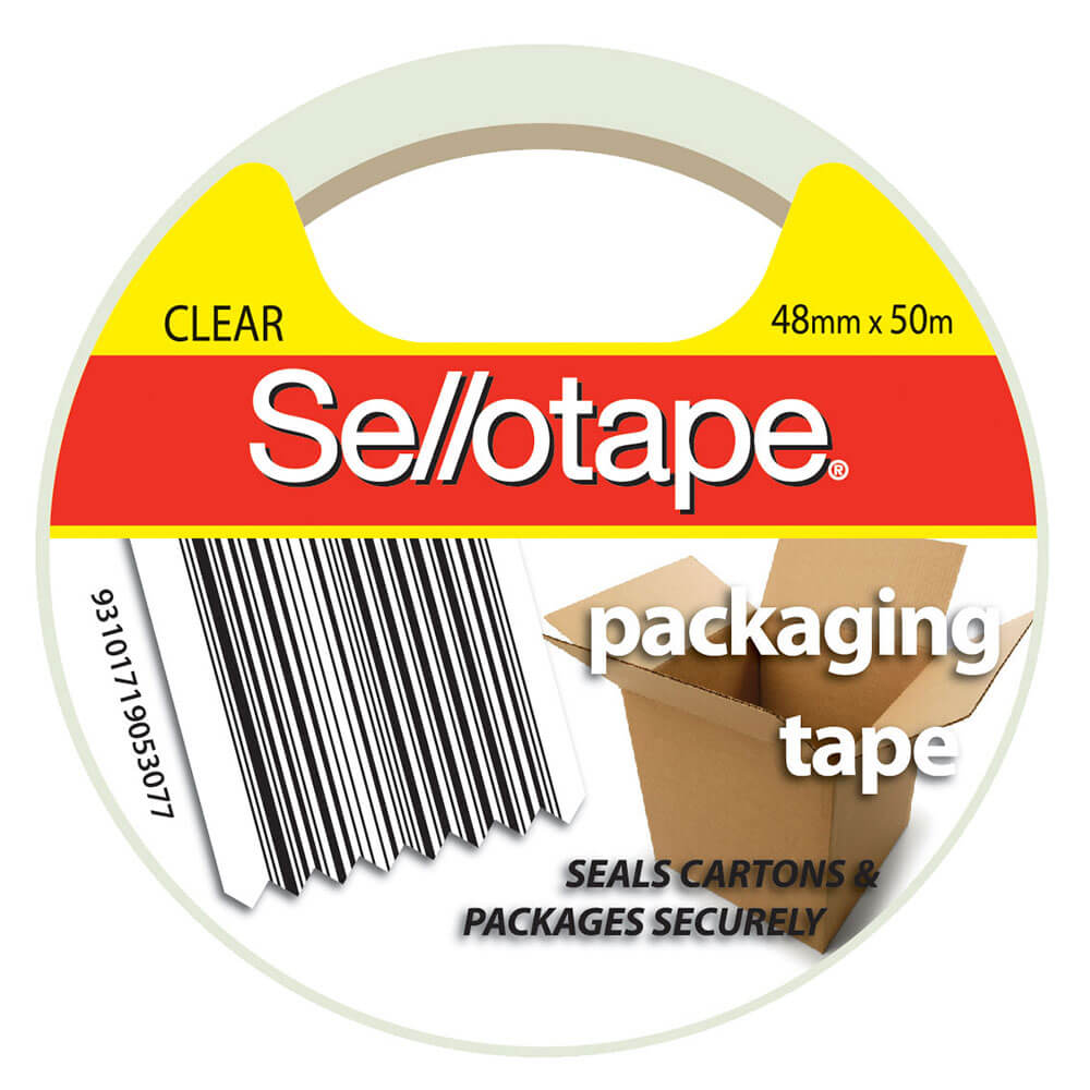 Cinta de embalaje Sellotape (claro)