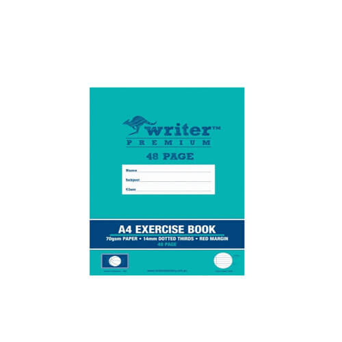 Writer Premium Plain & Dotted Project Book (48 Pages)