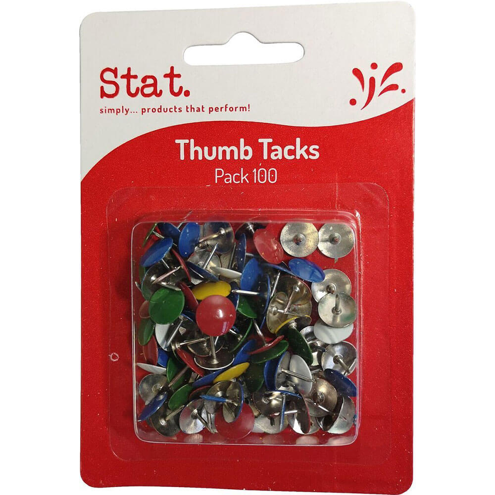 Stat Thumb tackar ritningsstift (100pk)