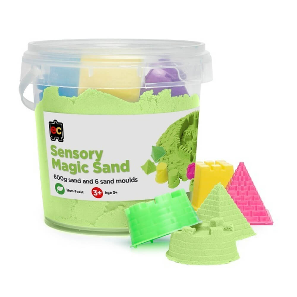 EC Sensory Magic Sand med 6 formar 600 g