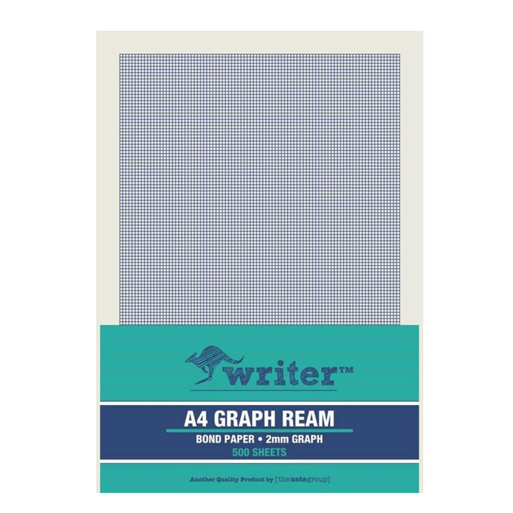 Writer Portrait Graph Paper (1 Ream)