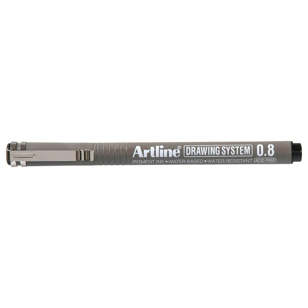 Artline tegning System Pen 12pcs (sort)