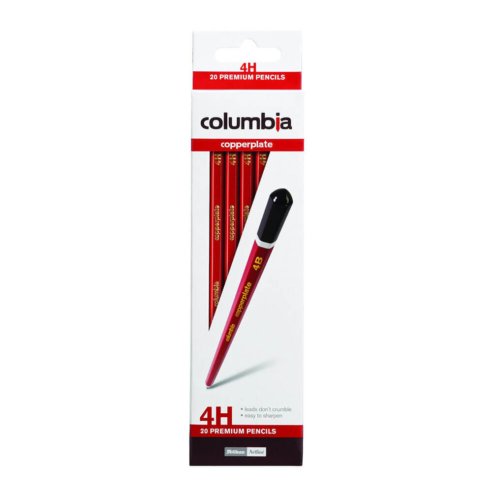 Columbia Copperplate Premium blyanter (kasse med 20)